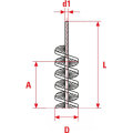 Steel Wire Cleaning Tube Brushes for Metallic and Non-ferrous  Finishing